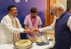 मोदी के 'चुने हुए प्रधानमंत्री' के तौर पर बनाए नए रिकॉर्ड पर दिल्ली के भारत मंडपम में हुआ समारोह