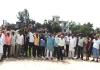 महमदपुर, सुजानपुर गांव के लोगो ने शनिवार को हंगामा कर जमकर प्रदर्शन किया।