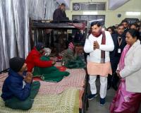 यादगार-ए-शाहजहांनी पार्क स्थित रैन बसेरे का निरीक्षण किया मुख्यमंत्री डॉ. यादव ने 