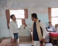 बिना इजाजत के स्कूल कैंपस में घुसे बीजेपी विधायक 