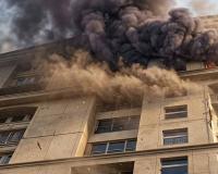 साल्टलेक के आनंदलोक हॉस्पिटल में आग लगने से मची अफरा-तफरी