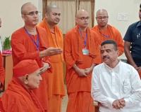 मुख्यमंत्री शुभेंदु ने किया बेलूर मठ का दौरा