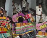पुलिस से बचने के लिए साड़ियों के ढेर में छुपा था टीएमसी नेता