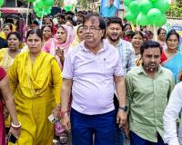 रंगदारी के आरोप में पूर्व मंत्री उदयन गुहा गिरफ्तार