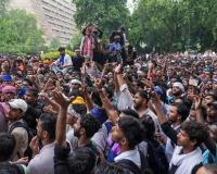 कॉकरोच जनता पार्टी ' के पार्लियामेंट कैंपेन को लेकर जंग के मैदान में बदली दिल्ली