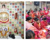 गोयनका मंदिर में नौ दिवसीय नवरात्र उत्सव श्रद्धा और भक्ति के साथ संपन्न