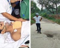 खड़गपुर की सड़क पर मोटरसाइकिल सवार स्कूली छात्र को मारी गोली