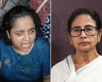 पूर्व सीएम ममता बनर्जी पर हमला 