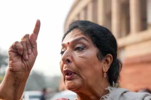 संसद में कुत्ता लाने के विवाद पर कांग्रेस सांसद रेणुका चौधरी बोलीं