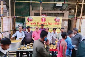 श्री काशी विश्वनाथ सेवा समिति द्वारा बड़तल्ला स्ट्रीट क्षेत्र में 