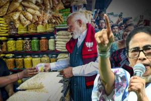 ममता ने पीएम मोदी के झालमुड़ी खाने वाले वीडियो पर कसा तंज