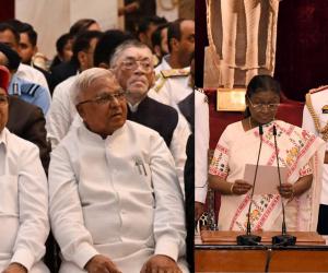 उपराष्ट्रपति सी.पी. राधाकृष्णन के शपथ ग्रहण समारोह में राज्यपाल मंगुभाई पटेल शामिल हुए।